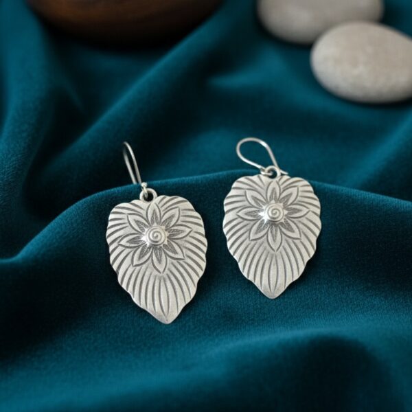 Handmade Indian Silver Earrings