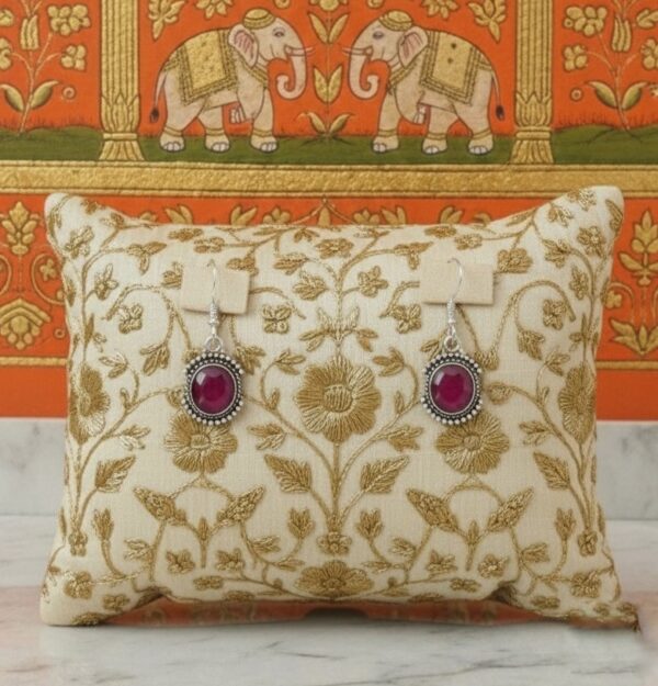 Garnet Handmade Earrings