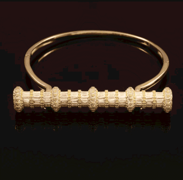 Statement Gold Bracelet