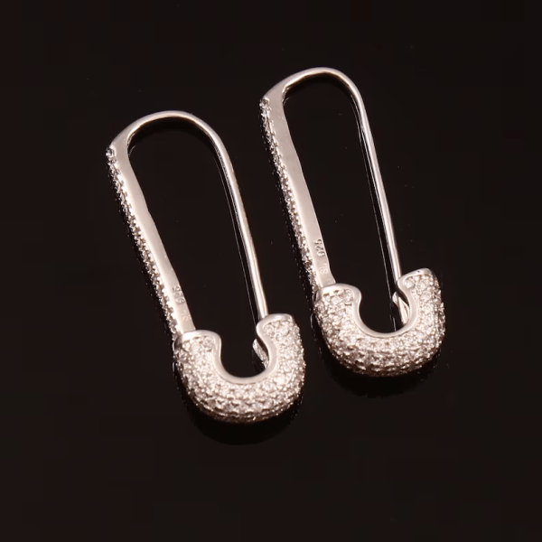 Safety Pin Earrings