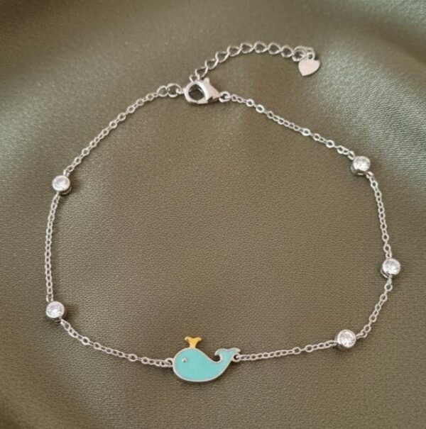 Blue Fish Elegant Anklets for Women