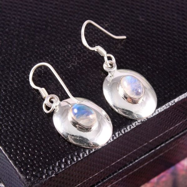 Natural Moonstone Earrings