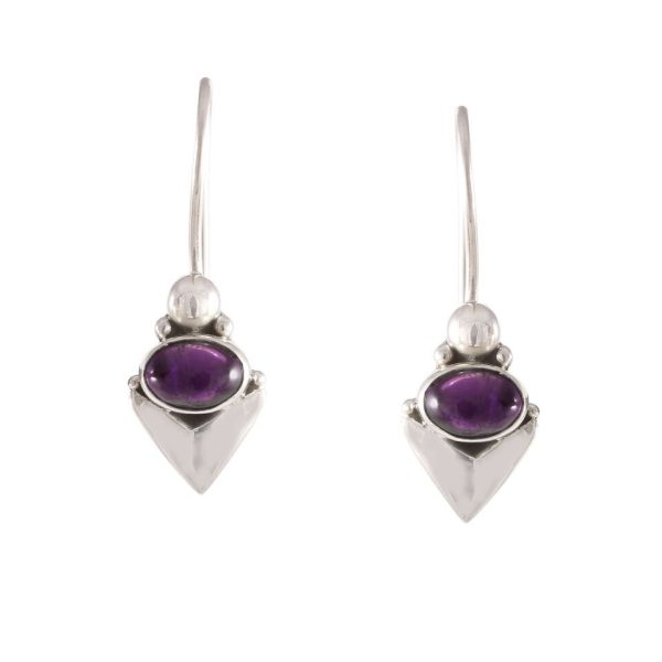 Genuine Amethyst Earrings