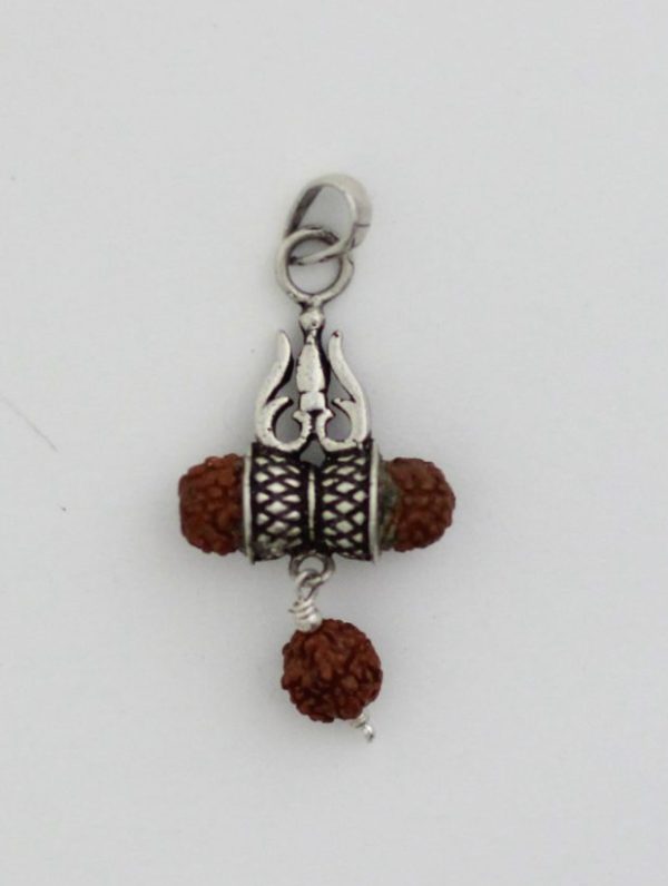 Trishul Silver Pendant