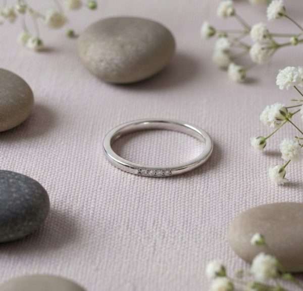 Statement Ring in Sterling Silver 925