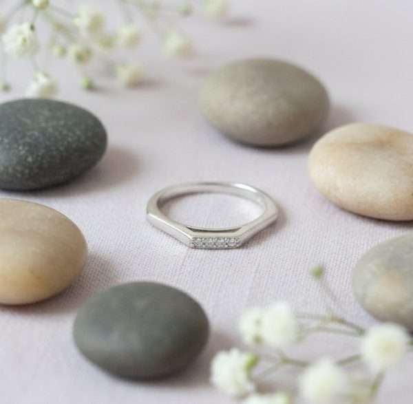 Statement Ring in Sterling Silver 925