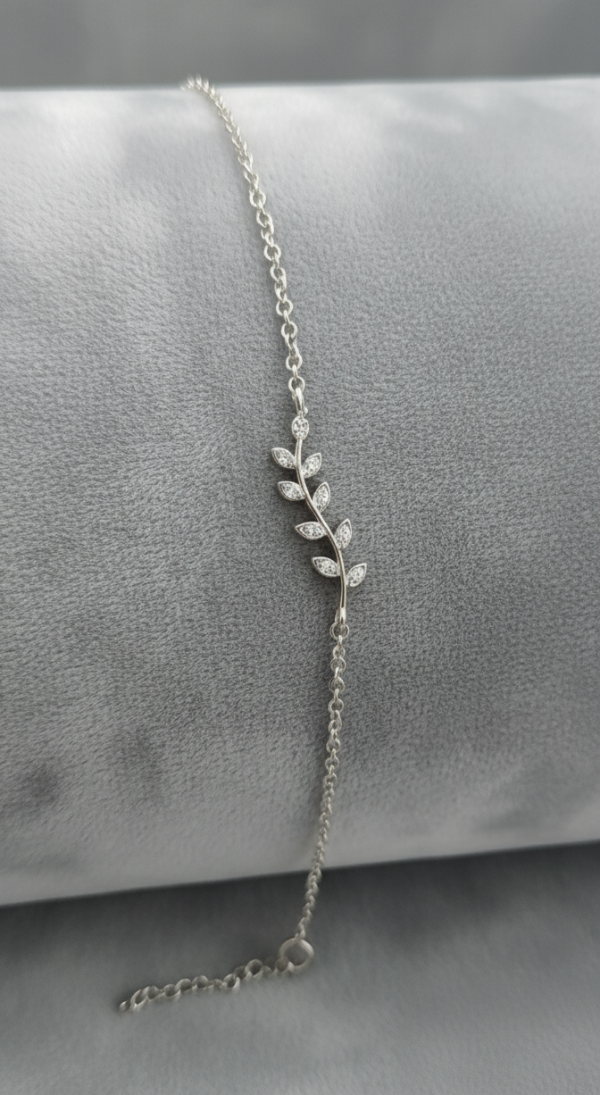 Little Leaf Charm Bracelet, Kids