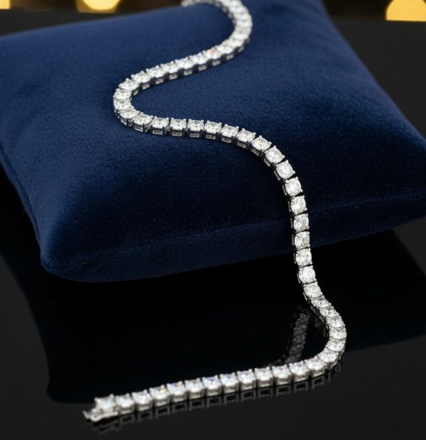 Starlight Curve Bracelet in Sterling Silver 925, Perfect Gift for her