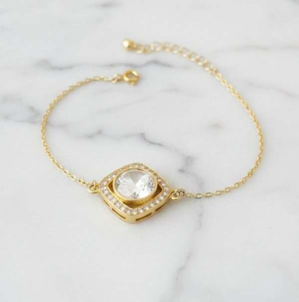 Celestial Gaze Bracelet in Sterling Silver 925