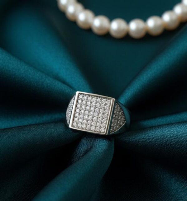 Broad and Thick Silver Ring