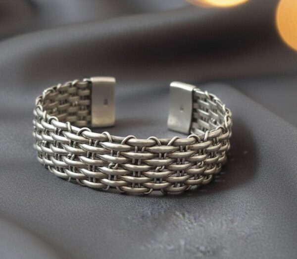 Handcrafted Sterling Silver Bracelet