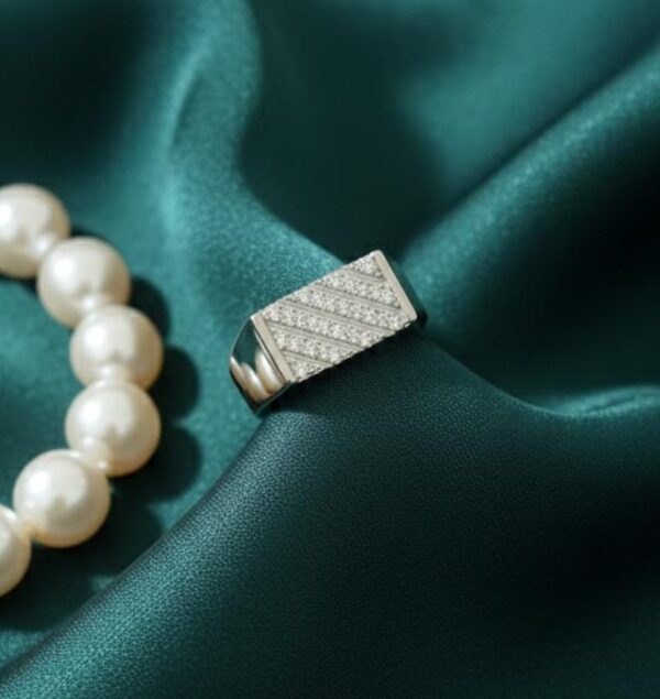 Broad and Thick Silver Ring