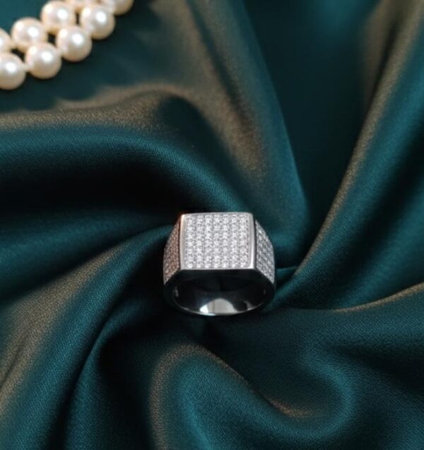 Broad and Thick Silver Ring