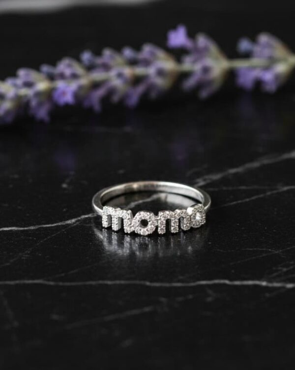 Mama Love Ring for women in sterling silver 925