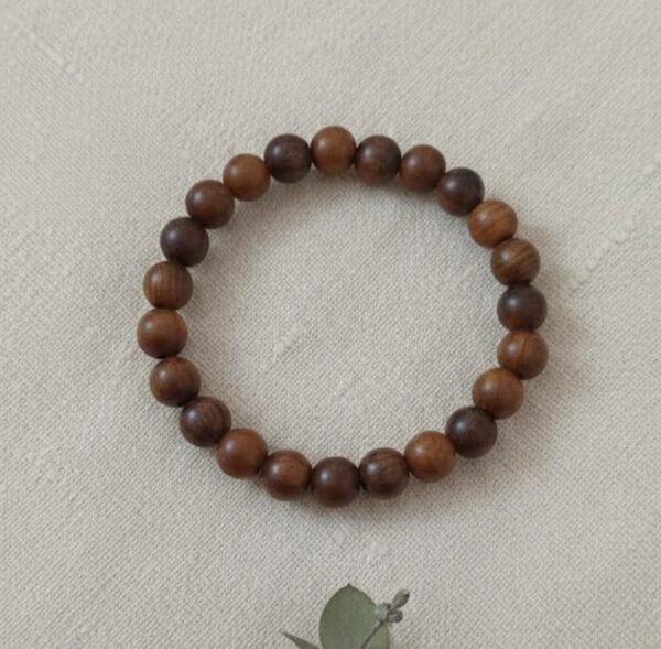 Wooden Bead Healing Bracelet