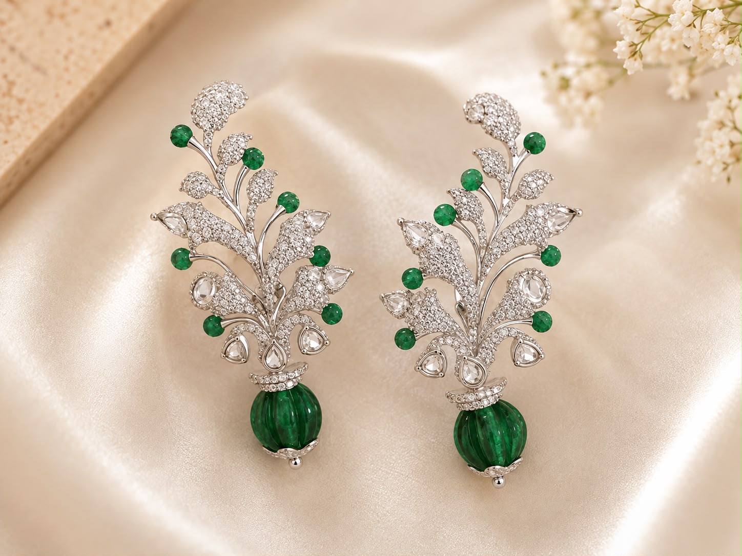 Handcrafted silver jewelry collection from The Silver Saga Jaipur